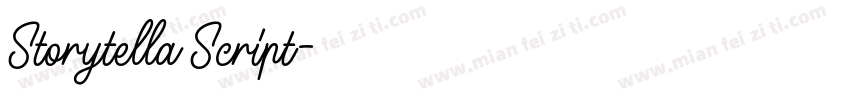 Storytella Script字体转换